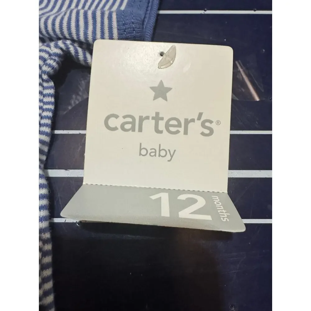 5/$25 NWT Carters Baby Boy Outfit Size 12 Months